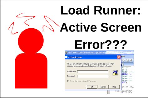 Active Error Screens .